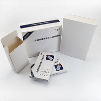 Boîtes à médicaments en papier blanc de haute qualité, prix d'usine, pour l'emballage et la vente au détail de produits pharmaceutiques