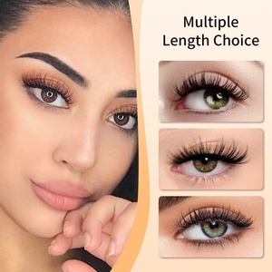 <span class=keywords><strong>Manga</strong></span> Style Cils Grappes Cils Individuels Doux Ptb Fibre C D Curl 48pcs Extension de Cils Pré-découpés Segment Cluster Lashes - Product Image 2
