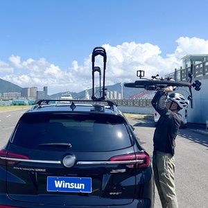 <span class=keywords><strong>Portabici</strong></span> Pieghevole da Tetto per <span class=keywords><strong>Auto</strong></span>, Personalizzabile, per 1 Bicicletta fino a 18 kg - Product Image 3