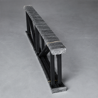 Étagère métallique à usage moyen, mezzanine en fil métallique - Construction en acier durable, assemblage rapide, stockage industriel personnalisable