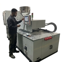 Máquina de Moldeo por Inyección y Soplado para Fabricación de Botellas de Plástico, Pequeña, Totalmente Automática, Precio Económico