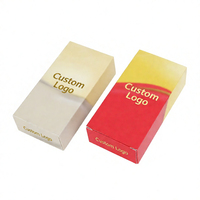 Boîtes d'emballage en carton mat pour cartouches de 1 ml et 2 ml, avec impression numérique personnalisée et pelliculage brillant sur papier cartonné blanc