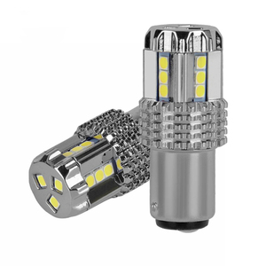 Ampoules LED personnalisables pour clignotants, feux de freinage et feux de recul de voiture - Bases 7440, 7443, 1156, 1157, 3156, 3157, P21W (BA15S), P21/5W (BAY15D) - Product Image 1