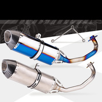 Système d'échappement complet pour moto Escape Moto Modifié Slip on pour BWS 125