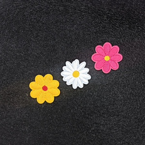 Vá hoa, phụ kiện quần áo thêu máy tính, vá trang trí hoa cúc cho quần áo. vá hoa - Product Image 3