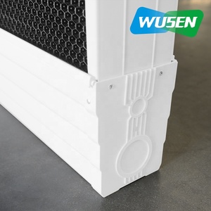 Canalón de plástico de PVC de producción profesional 5090 6090 7090 almohadillas de refrigeración evaporativas nueva condición almohadilla de refrigeración evaporativa de plástico - Product Image 6