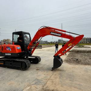 Doosan มือสองเครื่องขุดดินขนาดเล็ก DH55 5ตันรถขุด DH60 DH55มือสองจากเกาหลี - Product Image 5