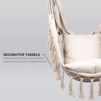 Hamac suspendu en macramé GSD pour l'extérieur, nouveau style, chaise suspendue en toile pour l'intérieur et l'extérieur