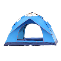 Tente de camping quatre saisons pour 3-4 personnes, facile à monter, imperméable, en tissu Oxford, pour la plage et le terrain, vente en gros