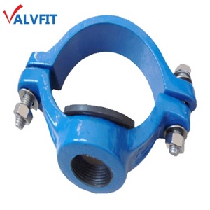 Abrazaderas de Silla de Montar de Hierro Dúctil, Fabricantes de Abrazaderas de Silla de Montar de UPVC, Abrazaderas de Silla de Montar para Tuberías de HDPE y UPVC - Product Image 3