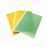 Composants isolants usinables batterie utilisée stratifié vert jaune 0.5mm 1mm transformateur utilisé panneau isolant FR4