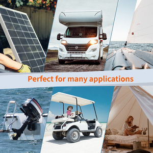 サプライション ディープサイクル 防水リチウムイオンバッテリーパック 12.8V 50Ah 100Ah 200Ah <span class=keywords><strong>300Ah</strong></span> セミソリッドステート LiFePO4 IP65保護 - Product Image 5