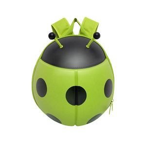 Supercute Mini Anti Strap smarrito torna a scuola per bambini bambini zaino a forma di coccinella a forma di coccinella borsa da scuola rigida Eva 3d Cartoon - Product Image 2
