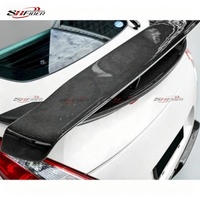 Adapté pour Nissan 370Z Z34, modification du couvercle du coffre, fibre de carbone, style VRS, aileron de coffre