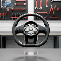 Volant personnalisé en fibre de carbone cuir perforé mat ACC mise à niveau intérieure de vente chaude pour mercedes-benz AMG W204 W205
