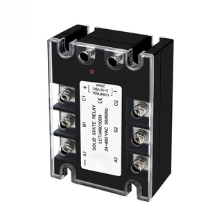 Relais de démarrage triphasé 3-32VDC vers 24-480V, SSR 40A-120A 150A 200A, régulateur de tension 480V, relais à semi-conducteurs DC vers AC - Product Image 5