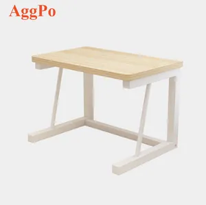2 Tier Printer Stand, Desktop Stand for Printer, Table and Countertop Storage Shelf for Office Living Room Kitchen