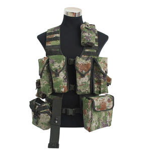 Custom Portable Camouflage <b>Tactical</b> <b>Vest</b> Oxford Multi-functional Real Cs Sports Gear Waterproof Zipper Fashion - Product Image 5