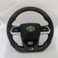 Volant en fibre de carbone de style GR Upgrade300 pour Toyota LAND CRUISER LC300 FJ 300, volant à boutons noirs 2022 2023