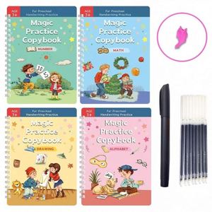 Wholesale Customizable Language Reusable Magic Painting Book, Early Childhood Enlightenment Drawing Book for Learning - Product Image 2