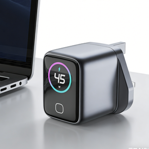 Nuevo Cargador Inteligente con IA de 45W GaN PD3.0, Adaptadores Universales para Viajes y Negocios, Cargador de Pared Inteligente con IA de 45W para Doble Escenario - Product Image 5