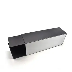 Custom Logo Black Paper Drawer Box Folding Sliding Drawer Pudelko Z Szufladami Lipgloss Package Box
