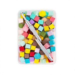 Mini Esponja de Maquillaje en Forma de Bloque de Tofu <span class=keywords><strong>para</strong></span> Arte de <span class=keywords><strong>Uñas</strong></span>, Set Suave <span class=keywords><strong>para</strong></span> Aplicación <span class=keywords><strong>y</strong></span> Difuminado de Degradados, Esponja Multiusos Antiadherente <span class=keywords><strong>para</strong></span> Disimular <span class=keywords><strong>y</strong></span> Maquillaje Básico - Product Image 1