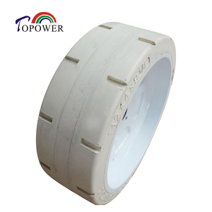 Neumático antipinchazos Topower 12X4X9 1/4 para elevadores de tijera eléctricos - Product Image 6
