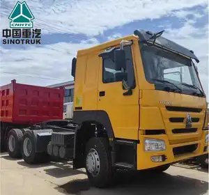 Sinotruk HOWO Prime mover 6x4 371/380/400hp kéo thương hiệu hạng nặng mới và thứ hai tay đầu máy kéo để bán