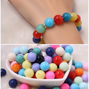 Plus de 65 couleurs – Fournisseur de sphères lisses en verre pour artisanat, diverses tonalités de bijoux de 4 à 10 mm, éléments artisanaux pour amateurs – Lot en vrac - Product Image 3