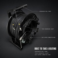 Bobine de câble à fibre optique tactique 100m étanche MPO 12C pour événements en direct OEM ODM personnalisée