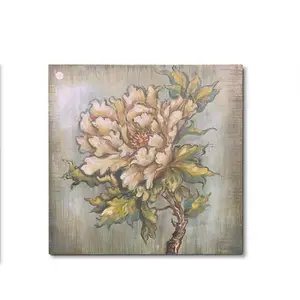 JZ Home Decor Große Rose Handgemalte Ölgemälde Leinwand Wand kunst Arbeit Abstrakte Gemälde Mit Blumen