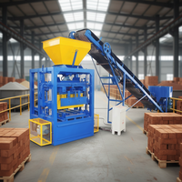 Machine semi-automatique de fabrication de blocs pour petites entreprises, machine de formage de briques creuses en ciment, machine de fabrication de briques contrôlée par PLC