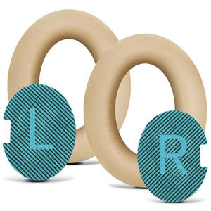 Coussinets de remplacement pour écouteurs <span class=keywords><strong>Bose</strong></span> QC15 QC25 AE2 Ae2i Ae2w Housses améliorées avec mousse à mémoire de forme en cuir souple protéiné - Product Image 3