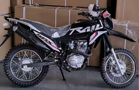 200CC / 250CC İsteğe Bağlı Arazi Motosikleti Tek Silindirli Off Road Motosiklet Yüksek Yerden Yükseklik Enduro Motosiklet Afrika için