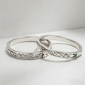 <span class=keywords><strong>Bracelet</strong></span> ajustable pour femme avec breloques personnalisables, 12 options de lettres anglaises, breloques cœur et étoile avec pierre de naissance, en cuivre plaqué or 18 carats - Product Image 6
