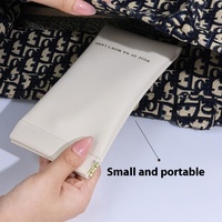 Étui à lunettes de soleil portable pour femmes et hommes fermeture automatique sac de rangement en polyuréthane et housse de protection boîte à lunettes résistante à la pression