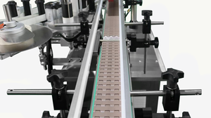 Tự dính Máy dán nhãn với phẳng-bề mặt phía trước trở lại cho chai thủy tinh kim loại gỗ thùng carton trường hợp-PLC thành phần cốt lõi - Product Image 3