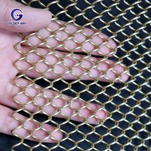 Décorations en aluminium, rideau en <span class=keywords><strong>maille</strong></span> <span class=keywords><strong>de</strong></span> fil tissé, rideau en chaîne métallique pour <span class=keywords><strong>café</strong></span> - Product Image 5