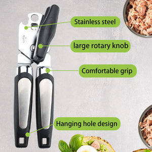 Ouvre-boîte manuel multifonction ergonomique 4-en-1 pour bocaux et bouteilles - Product Image 3