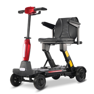 Scooter de Movilidad Ligero de Aleación de Aluminio Plegable Automático de 4 Ruedas KSMED KSM-909P-AF, Carga Rápida, Capacidad de 120 kg, Scooter Fácil de Usar - Product Image 2