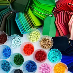 Pabrik Cina PE plastik Granule batch warna Masterbatch terbuat dari bahan PE