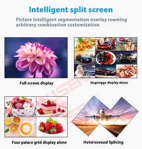 55 inch 4K trong nhà video tường hiển thị thương mại <span class=keywords><strong>LCD</strong></span> signage nối khoảng cách 1.88 miễn phí nối của khoảng trống từ xa - Product Image 5