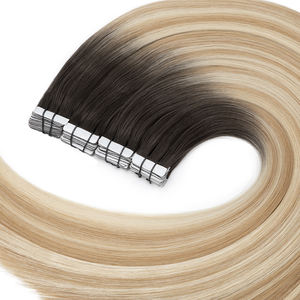 Extensions de Cheveux Humains Inivisibles à Bandes Injectées Sans Coutures Remy Colorées - Product Image 3