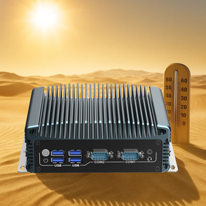 Rugged Nhôm Nhà ở không Quạt hệ thống Intel i5 i7 DDR5 <span class=keywords><strong>RAM</strong></span> SSD IP65 không thấm nước chống bụi điện áp rộng 9-36V Mini PC - Product Image 2