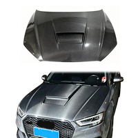 Nouvelle conception, capot moteur avant en fibre de carbone véritable de haute qualité pour Audi A3 S3 RS3 2013-2019