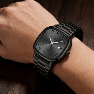 Montre de marque japonaise en acier inoxydable, alliage, quartz, montre de luxe haut de gamme pour homme, montre de business Sabr - Product Image 3