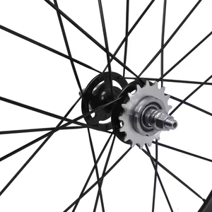 700C Custom Highway Single Speed Carbon Fiber Fixed Gear Track Bike Wheelset 88mm Profundidad 25mm Ancho <span class=keywords><strong>Tubeless</strong></span> Clincher Wheels - Product Image 3