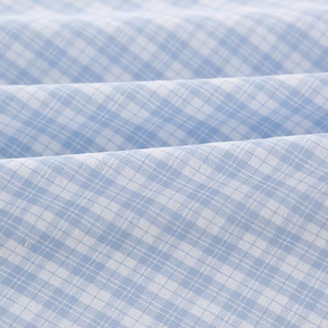 Tessuto <span class=keywords><strong>Seersucker</strong></span> 100% Cotone, Tessuto Crepe Tinto in Filo a Quadri per Abiti e Tutine da Bambina - Product Image 6