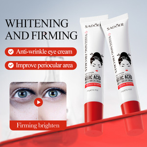 Crème <span class=keywords><strong>Contour</strong></span> <span class=keywords><strong>des</strong></span> <span class=keywords><strong>Yeux</strong></span> Anti-Âge et Raffermissante Sadoer 20g Personnalisée à Marque Privée, Éclaircissante pour les Cernes, à la Niacinamide et à l'Acide Kojique - Product Image 2